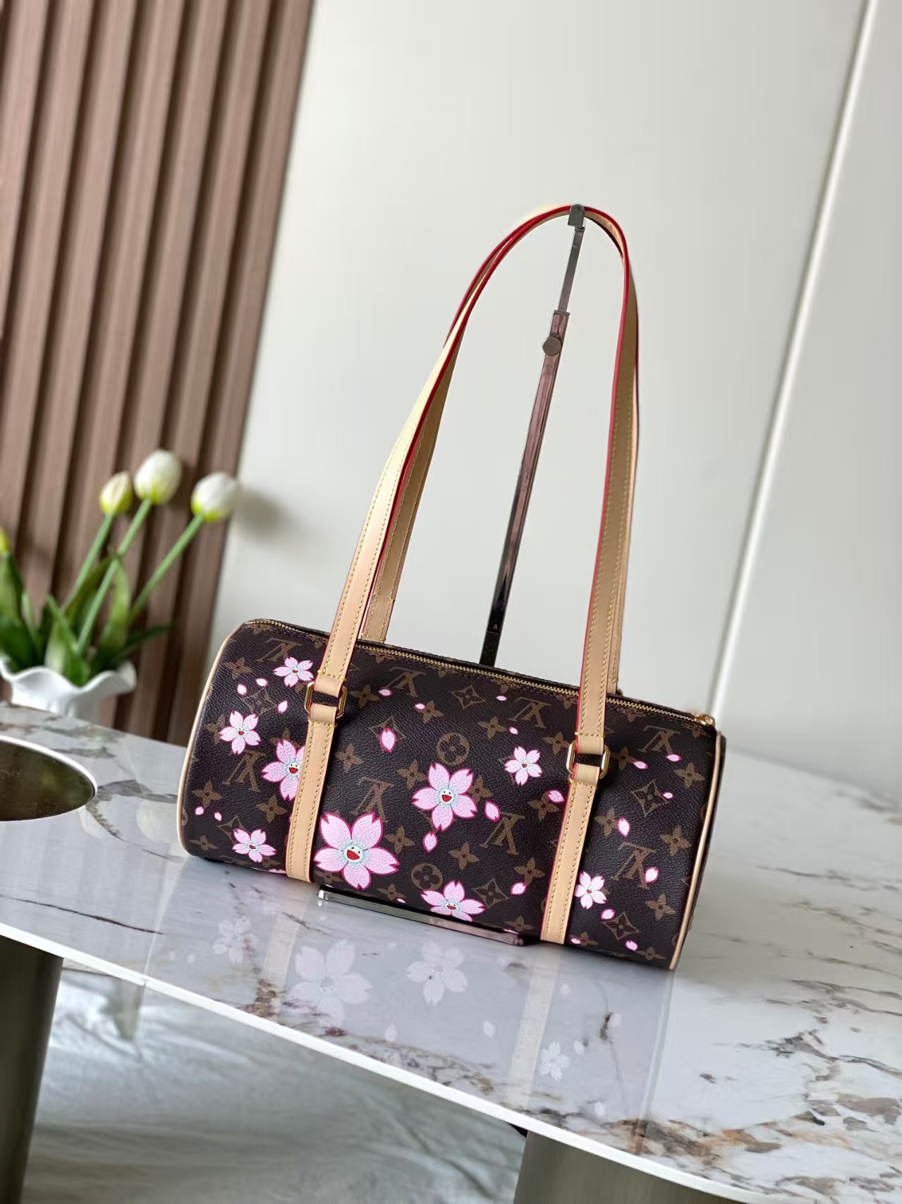 Louis Vuitton LV x TM Papillon Monogram Canvas-Handbags