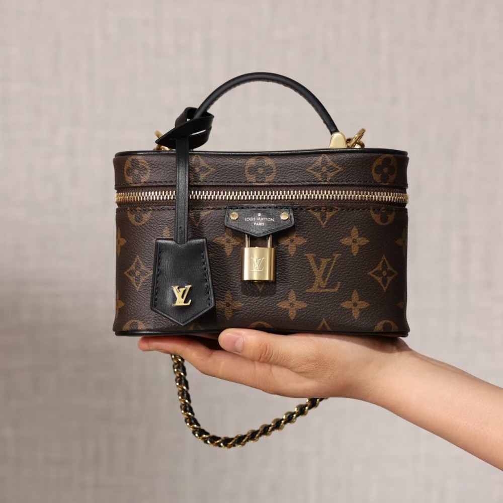 Louis VuittonVanity Chain Pouch onogram Reverse Canvas