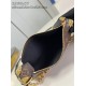 Louis Vuitton Slim Trunk handbag in classic monogram canvas with gold-tone hardware
