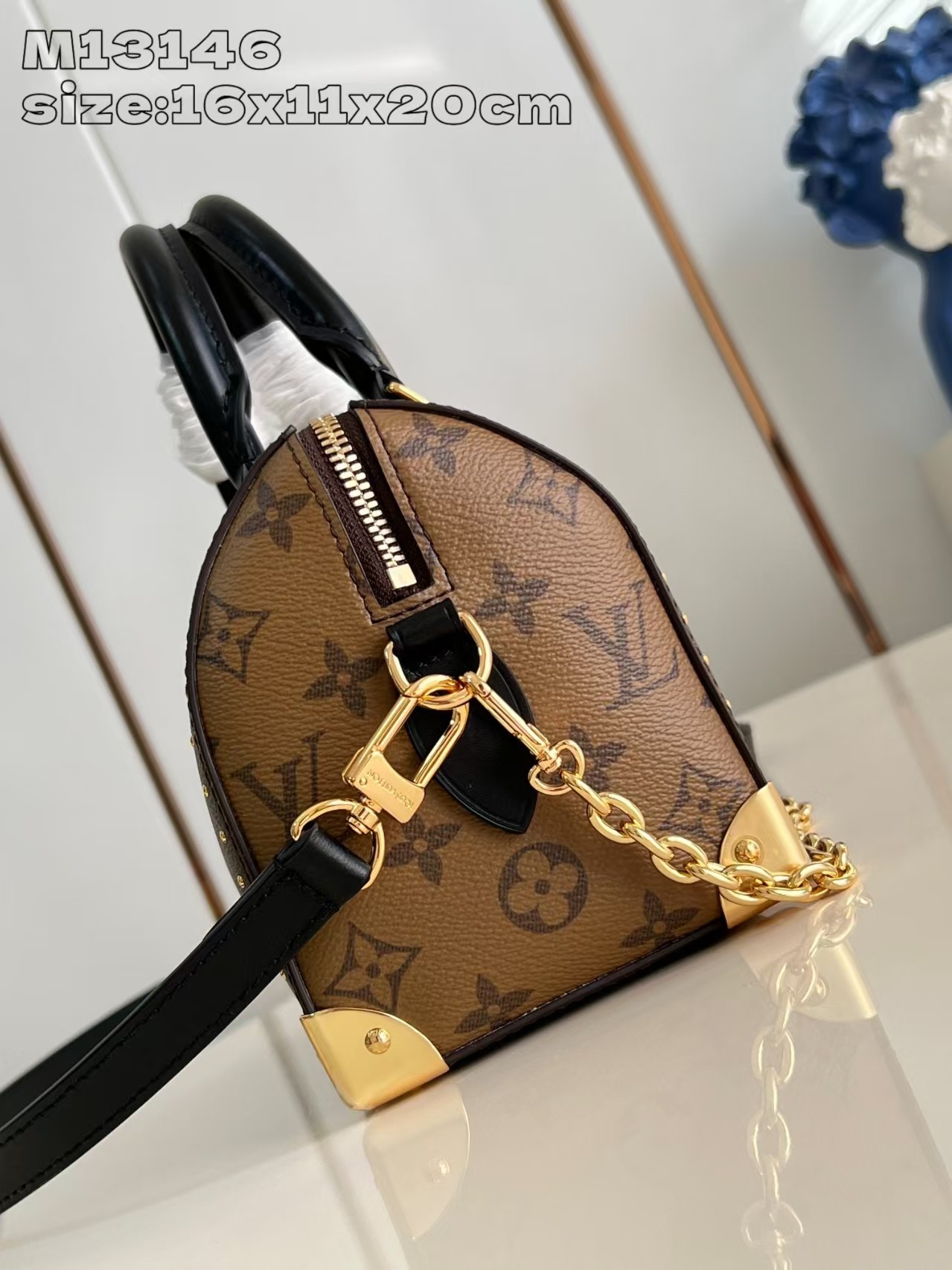 Louis Vuitton Speedy Trunk 20 Monogram