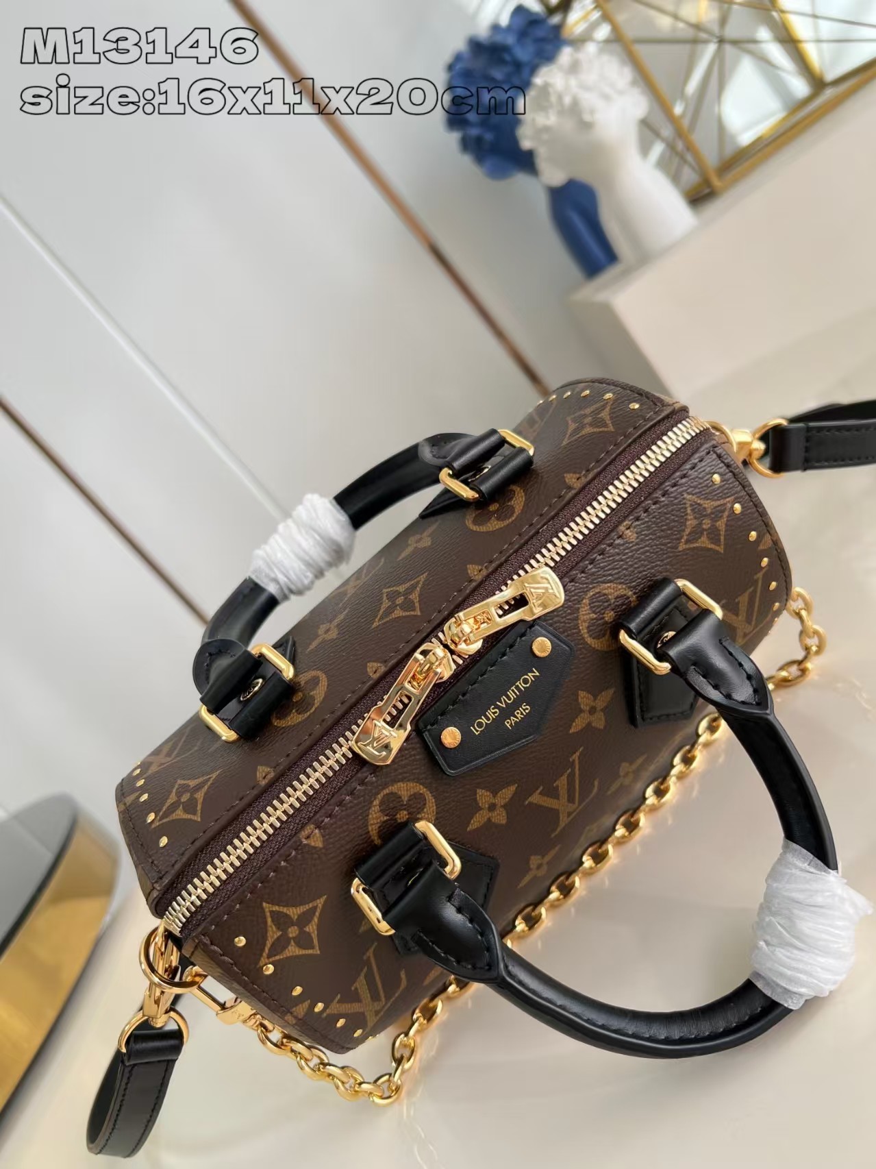 Louis Vuitton Speedy Trunk 20 Monogram