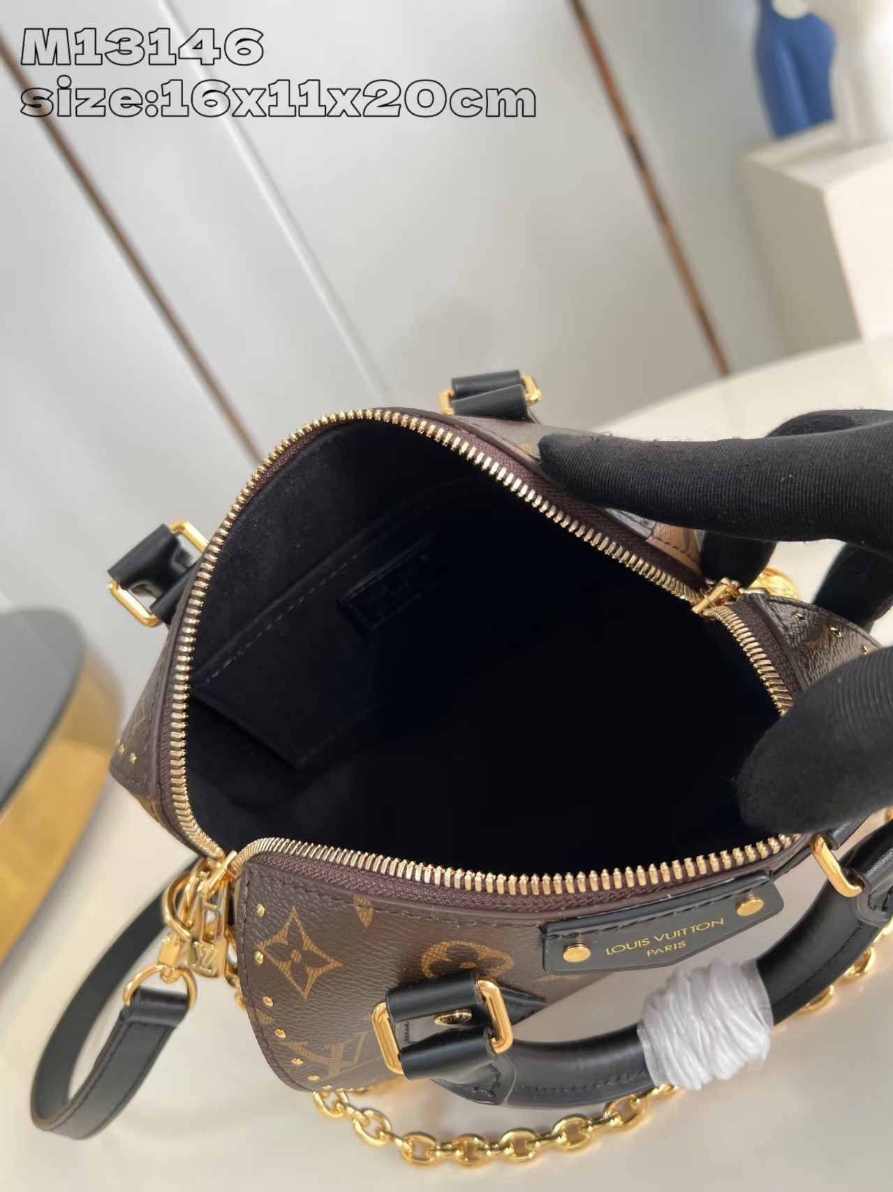 Louis Vuitton Speedy Trunk 20 Monogram