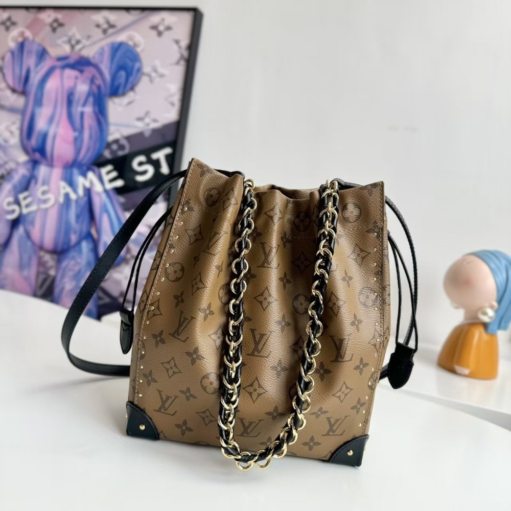 Louis Vuitton Noe Trunk PM Monogram Reverse