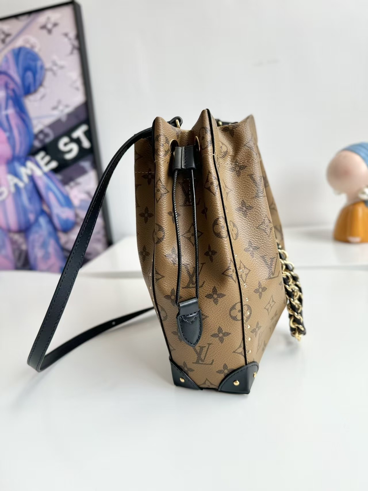 Louis Vuitton Noe Trunk PM Monogram Reverse