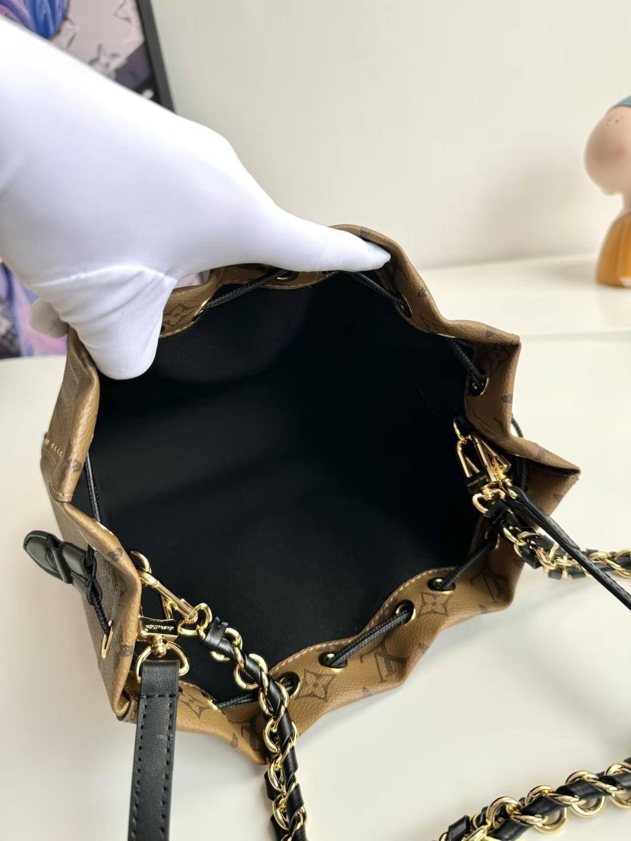 Louis Vuitton Noe Trunk PM Monogram Reverse