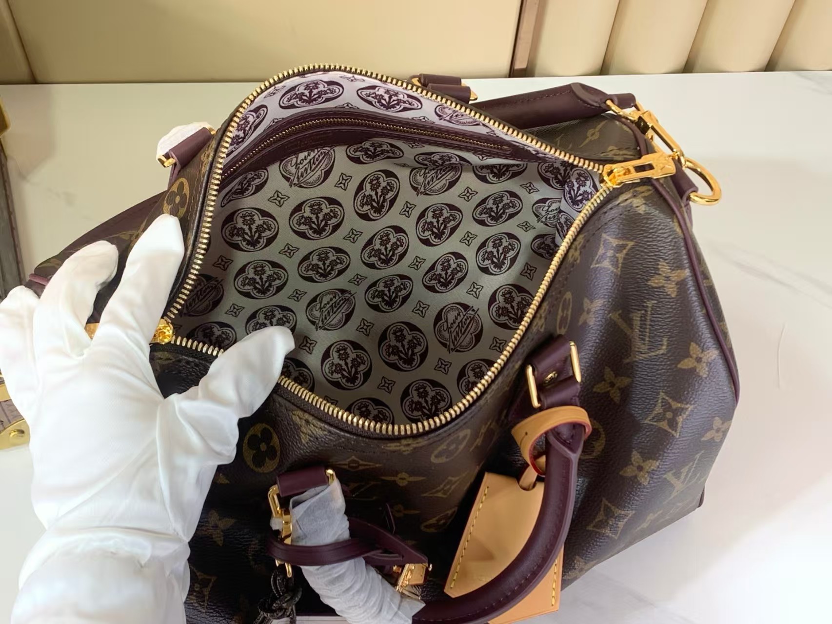 Louis Vuitton Speedy 30 Soft Celebration Monogram