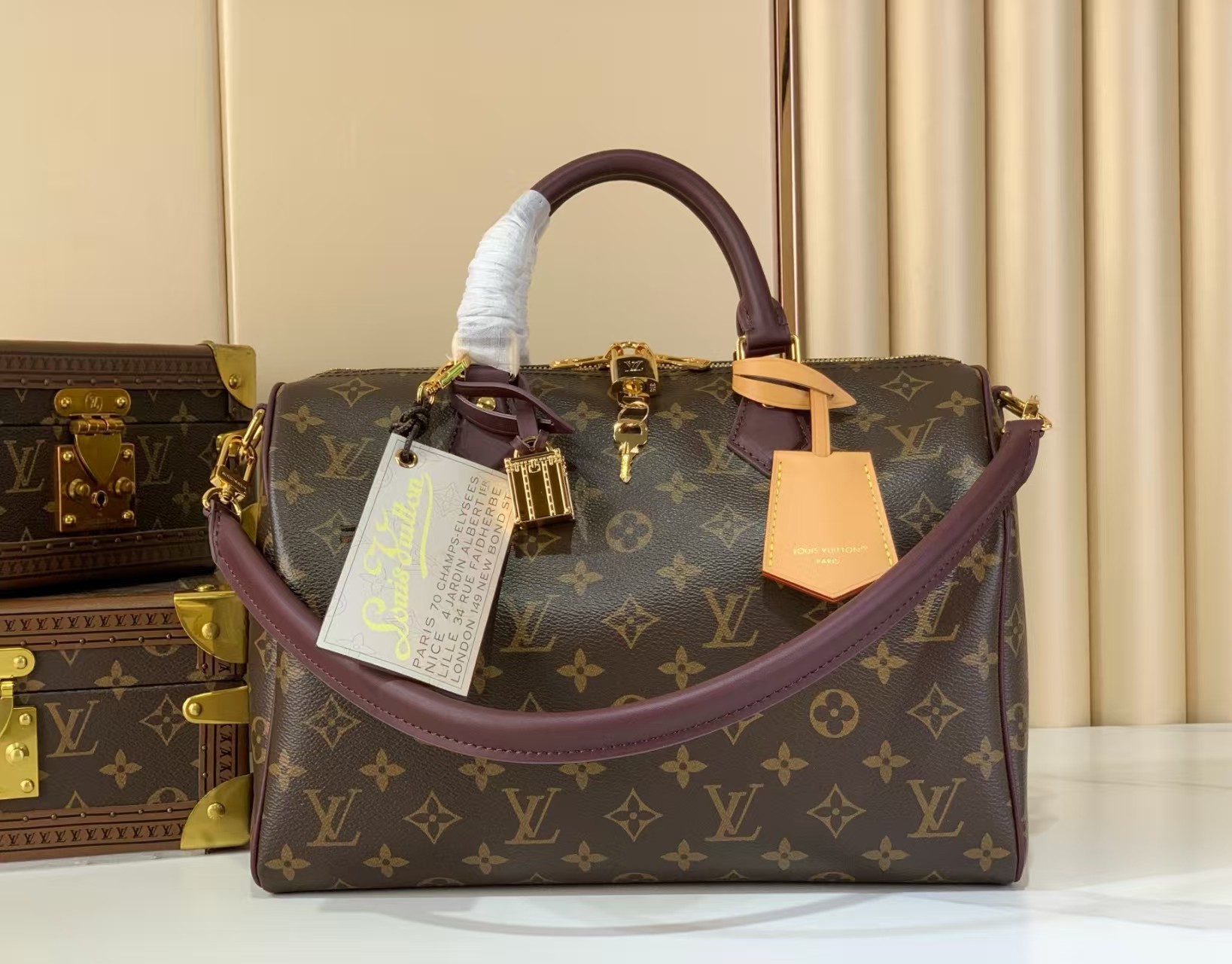 Louis Vuitton Speedy 30 Soft Celebration Monogram