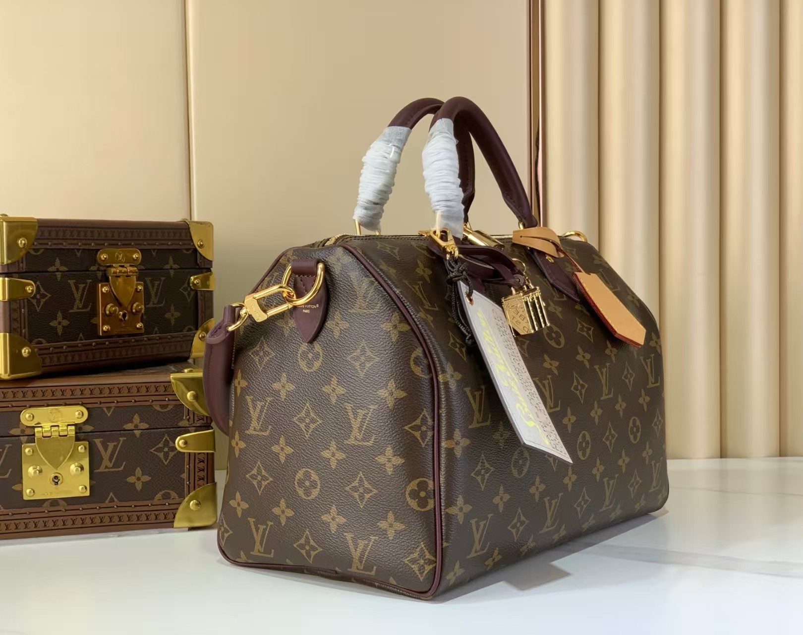 Louis Vuitton Speedy 30 Soft Celebration Monogram