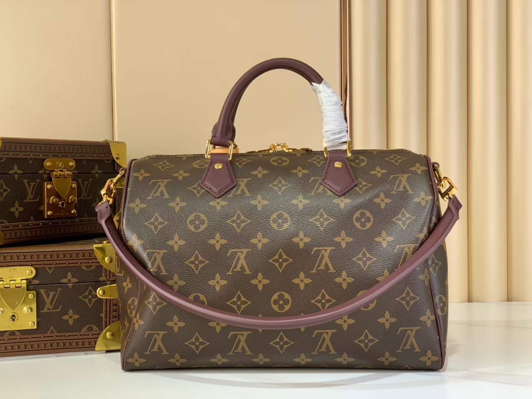 Louis Vuitton Speedy 30 Soft Celebration Monogram