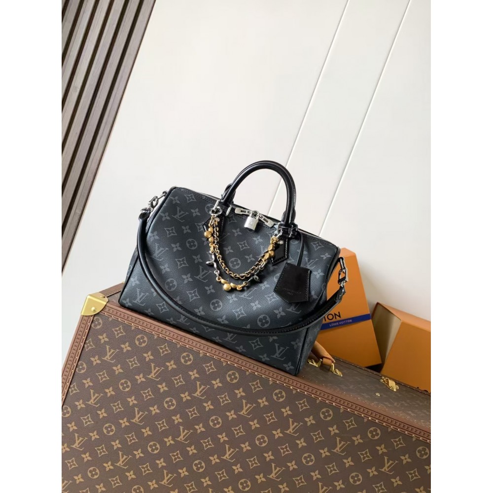 Louis Vuitton Speedy Soft 30 Monogram Eclipse Bags
