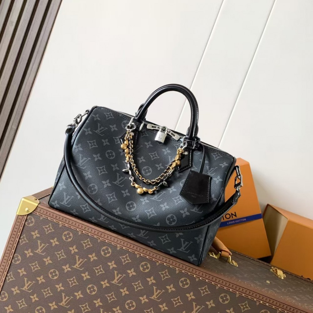 Louis Vuitton Speedy Soft 30 Monogram Eclipse Bags
