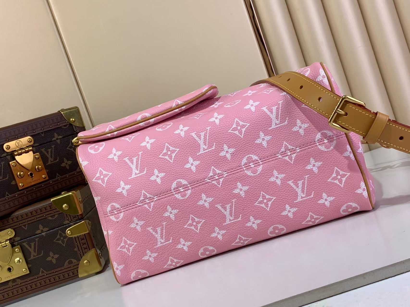 Louis Vuitton Speedy P9 Bandouliere 30 Candy Pink