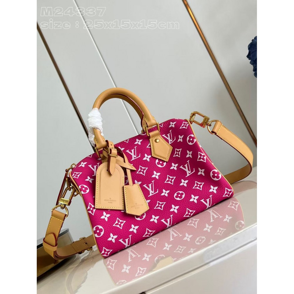 LOUIS VUITTON Speedy P9 Bandoulière 25 Autres Cuirs Monogram Rose Pink