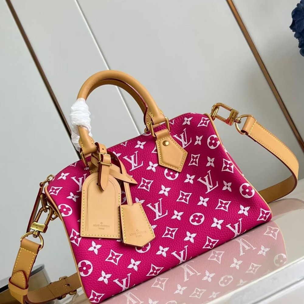 LOUIS VUITTON Speedy P9 Bandoulière 25 Autres Cuirs Monogram Rose Pink