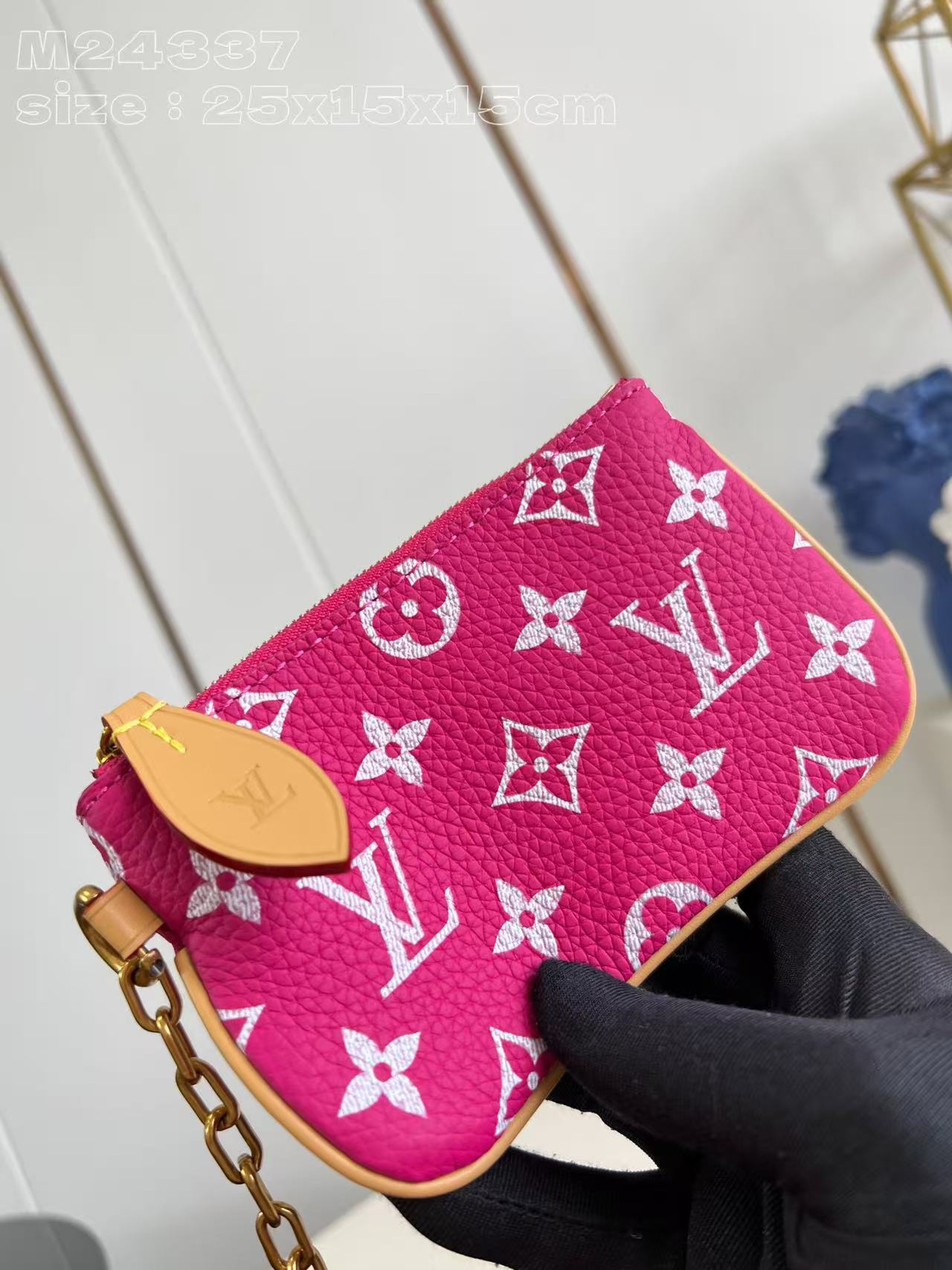 LOUIS VUITTON Speedy P9 Bandoulière 25 Autres Cuirs Monogram Rose Pink