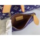 LOUIS VUITTON Speedy P9 Bandoulière 25 Violet color