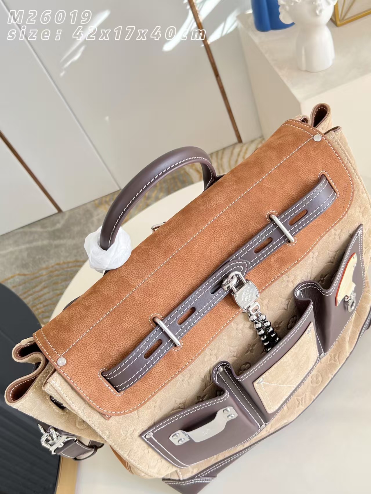 Louis Vuitton's new Nigo collaboration Steamer 40