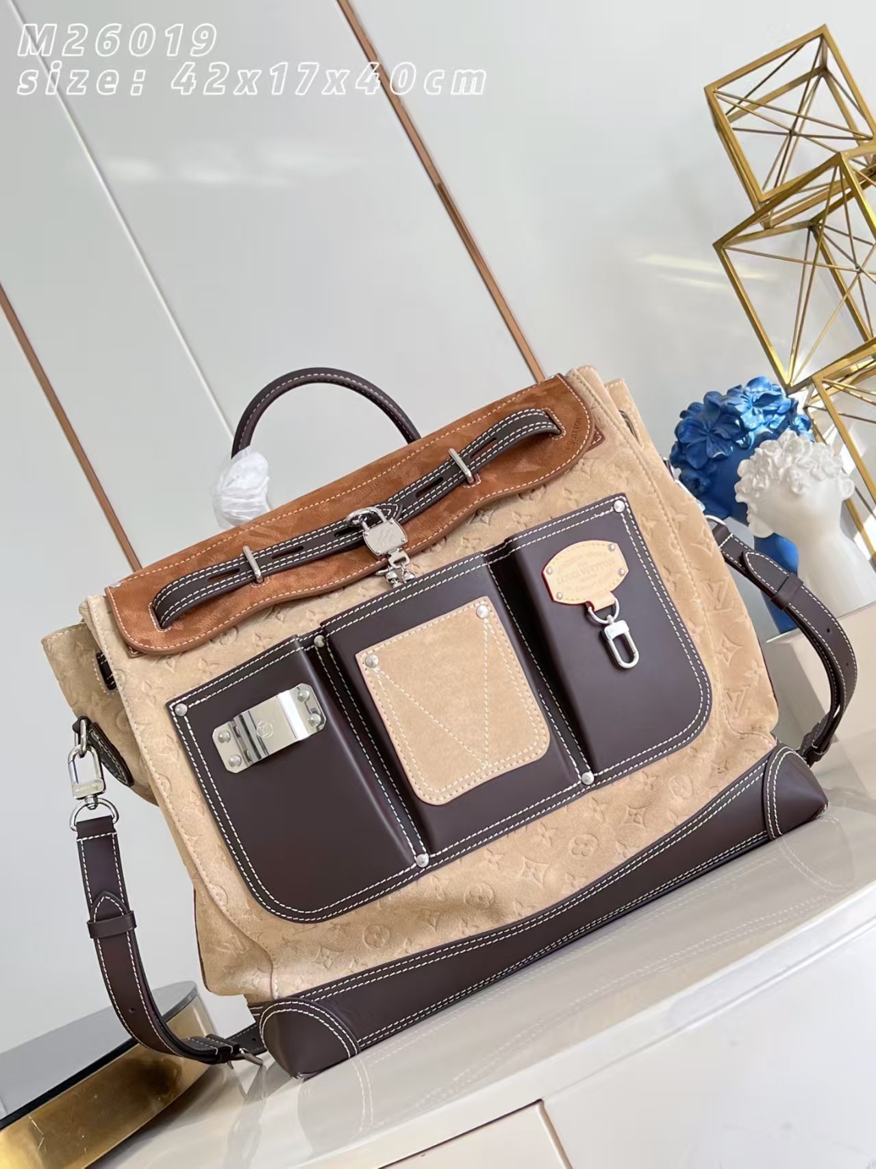 Louis Vuitton's new Nigo collaboration Steamer 40