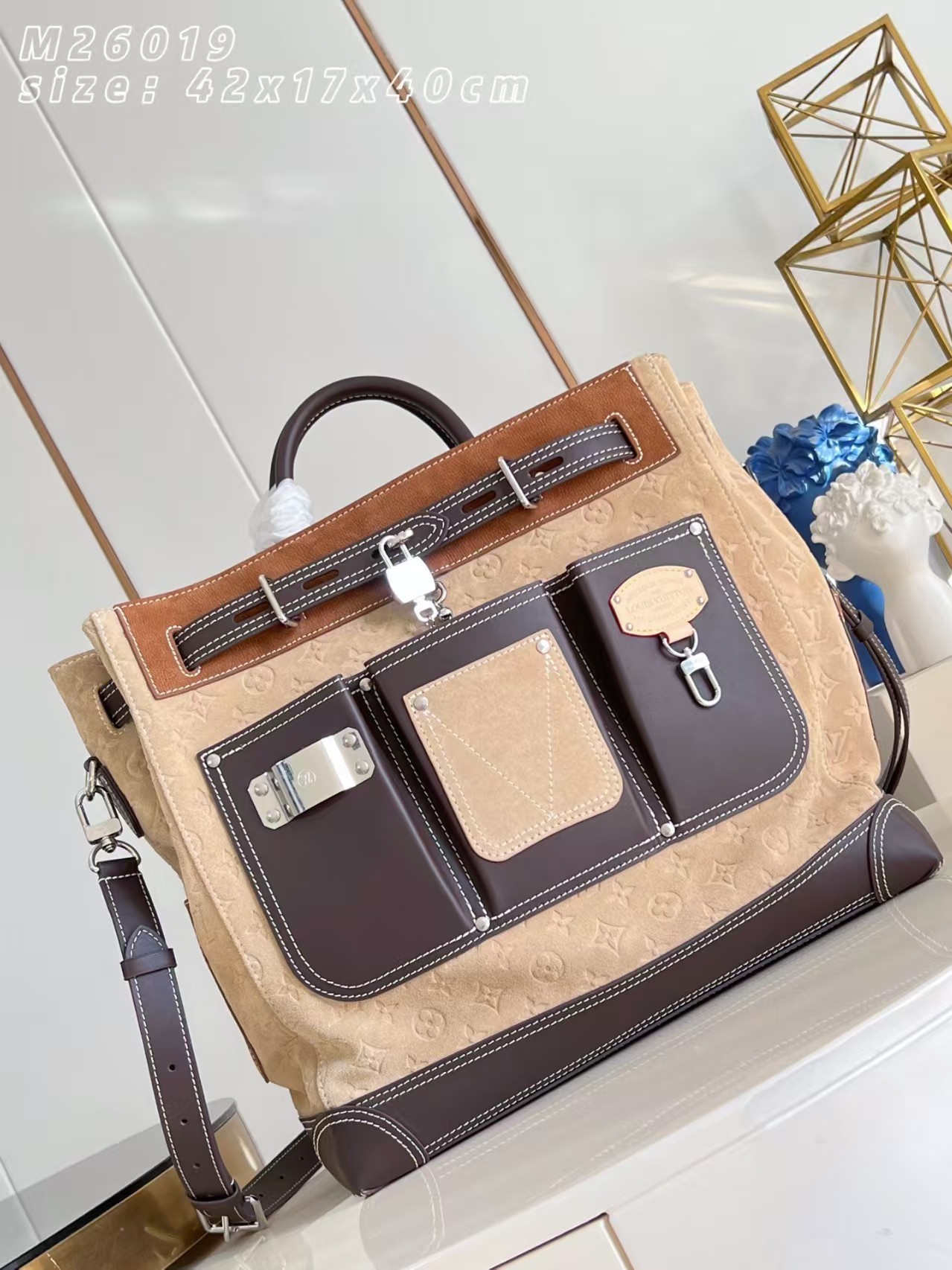 Louis Vuitton's new Nigo collaboration Steamer 40