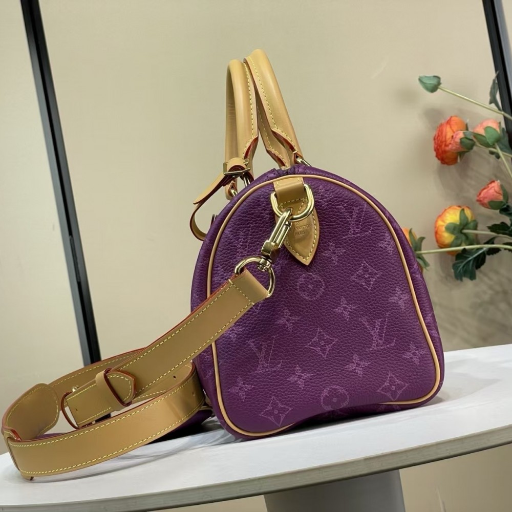 LOUIS VUITTON Speedy P9 Bandoulière 25 Purple