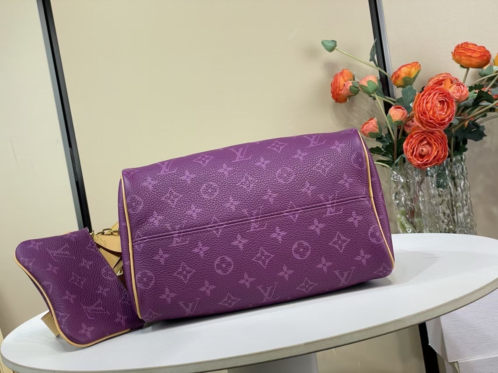 LOUIS VUITTON Speedy P9 Bandoulière 25 Purple