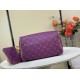 LOUIS VUITTON Speedy P9 Bandoulière 25 Purple