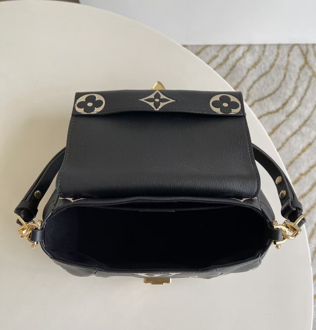 Louis Vuitton Favorite Bicolor Monogram Empreinte Leather