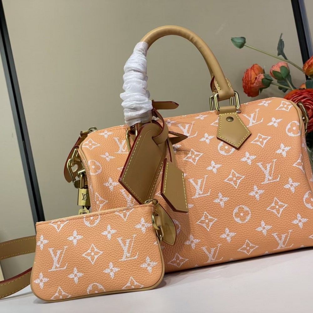 LOUIS VUITTON Speedy P9 Bandoulière 25 Orange