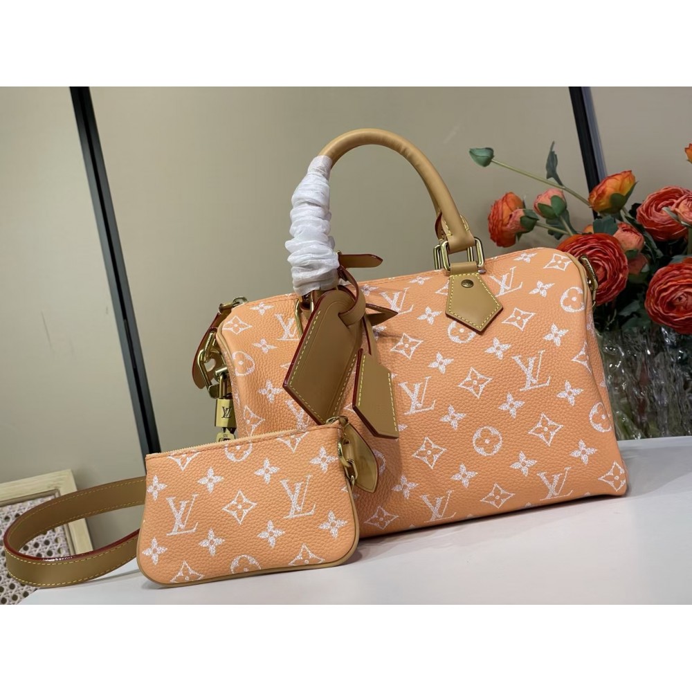 LOUIS VUITTON Speedy P9 Bandoulière 25 Orange