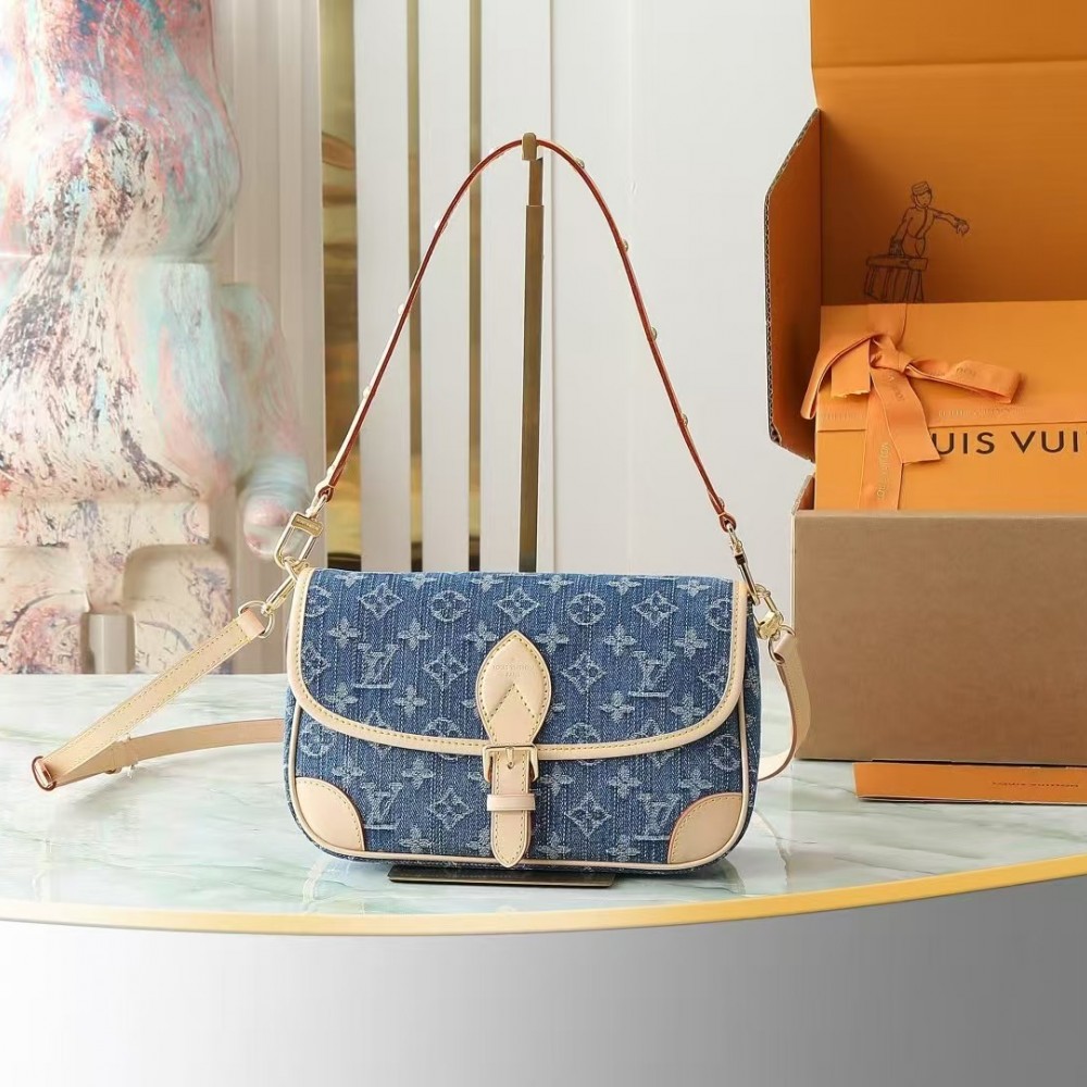 Louis Vuitton Diane Monogram Denim -Handbags