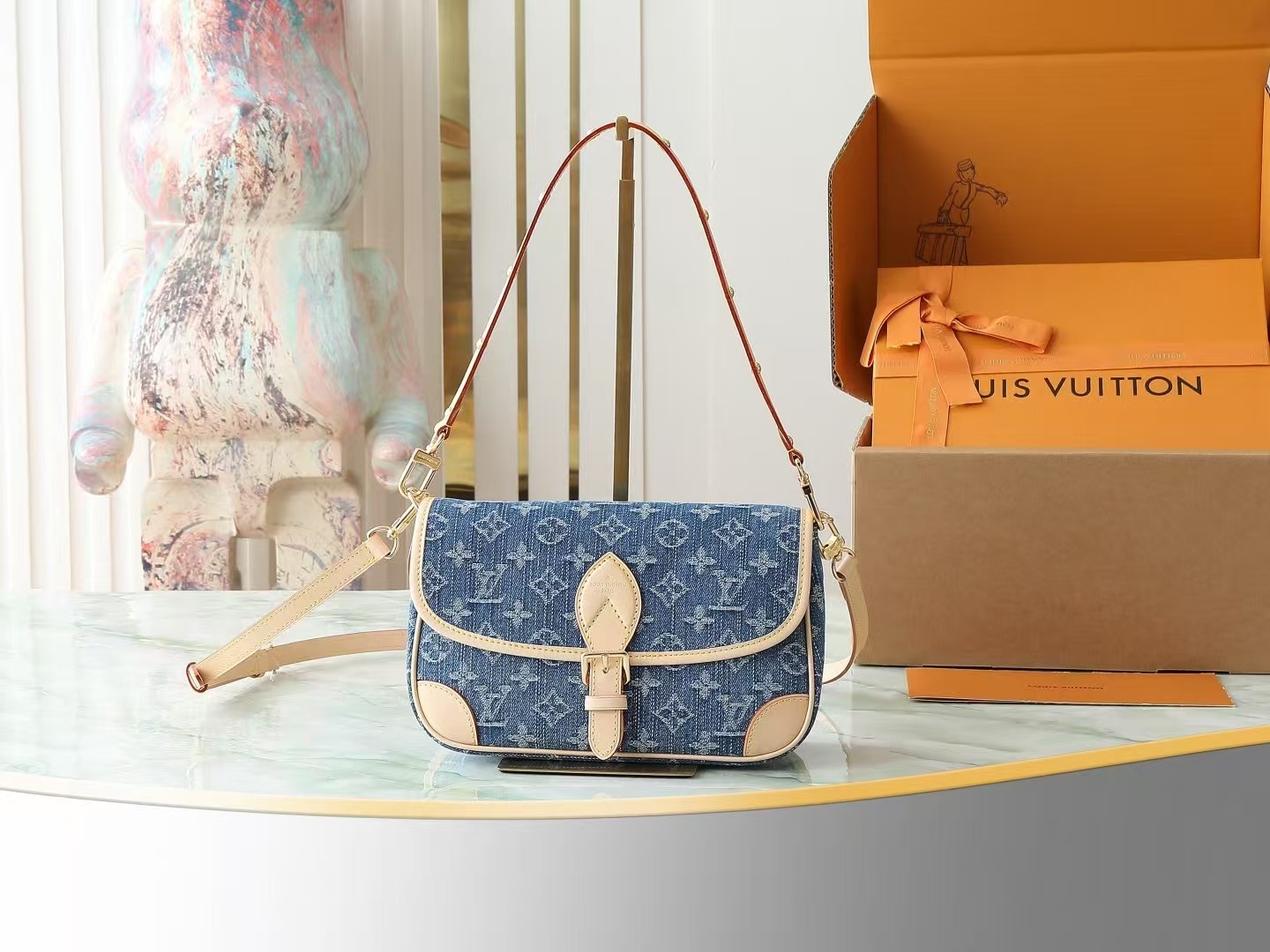 Louis Vuitton Diane Monogram Denim -Handbags