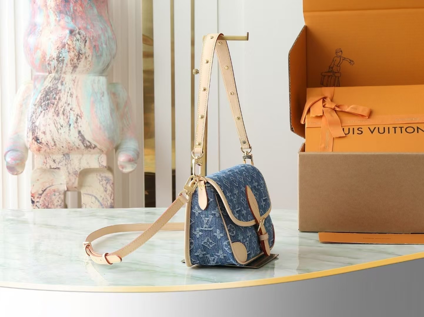Louis Vuitton Diane Monogram Denim -Handbags