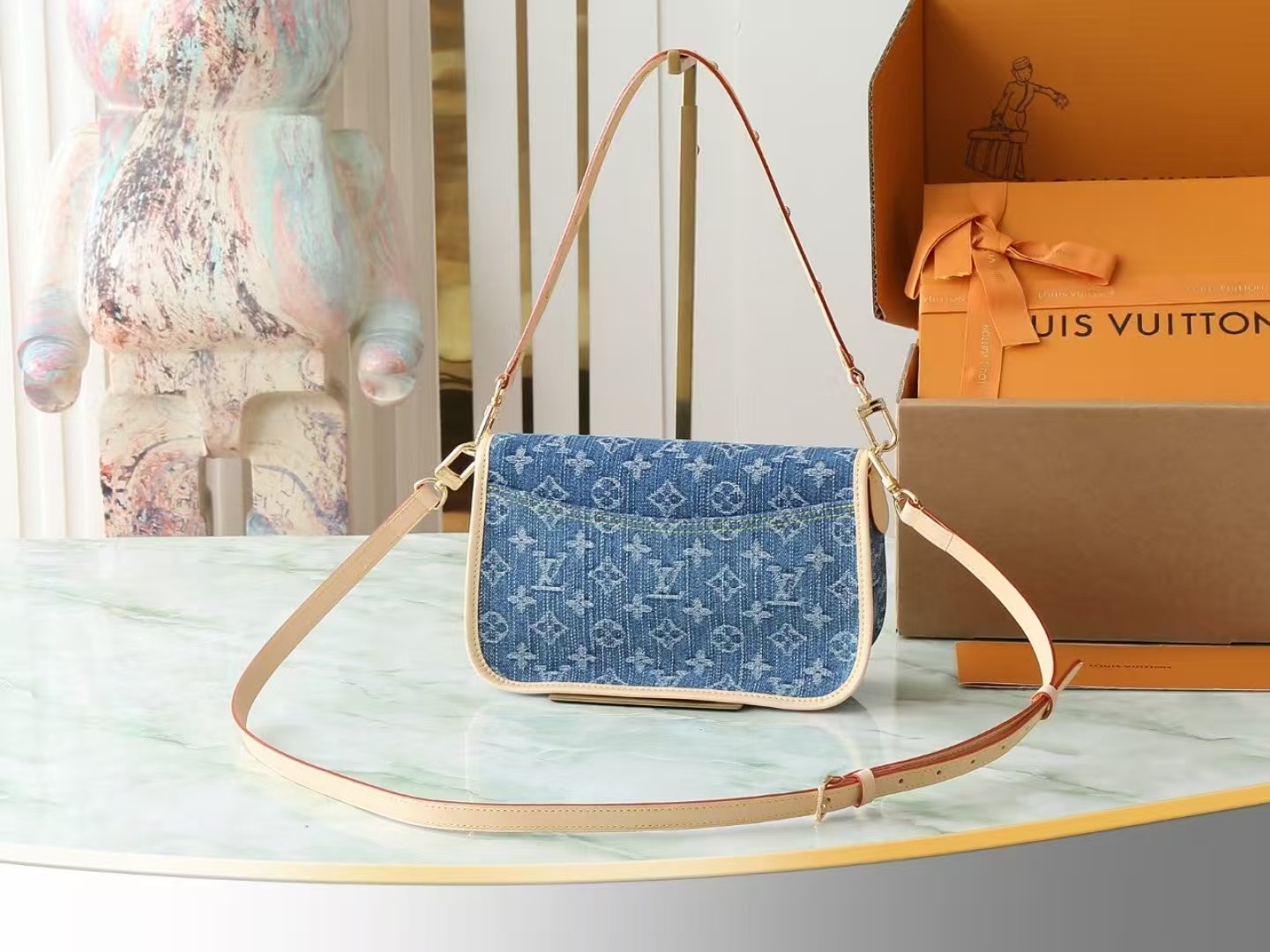 Louis Vuitton Diane Monogram Denim -Handbags