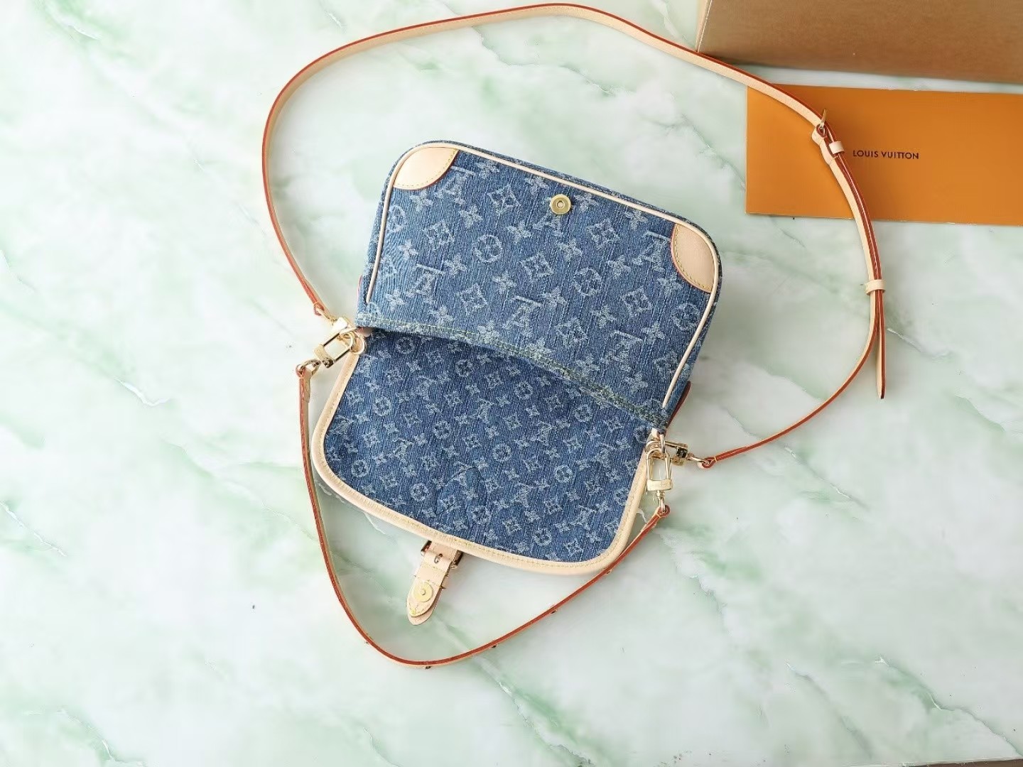 Louis Vuitton Diane Monogram Denim -Handbags