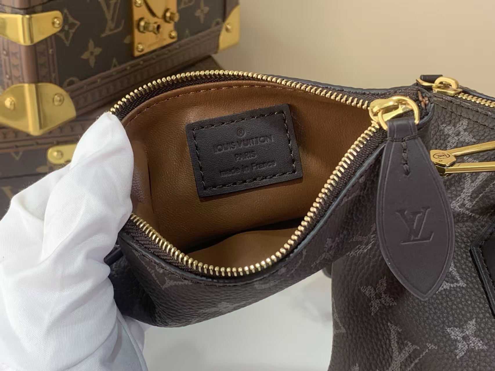 LOUIS VUITTON Speedy P9 Bandoulière 25 Coffee Bean