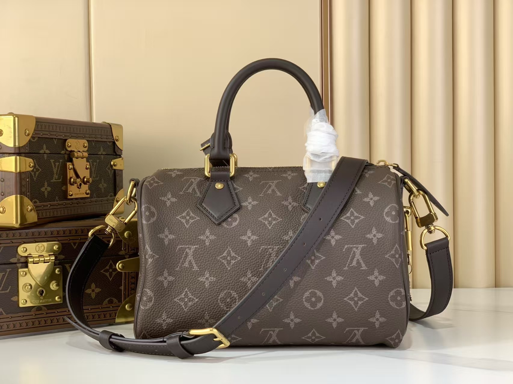 LOUIS VUITTON Speedy P9 Bandoulière 25 Coffee Bean