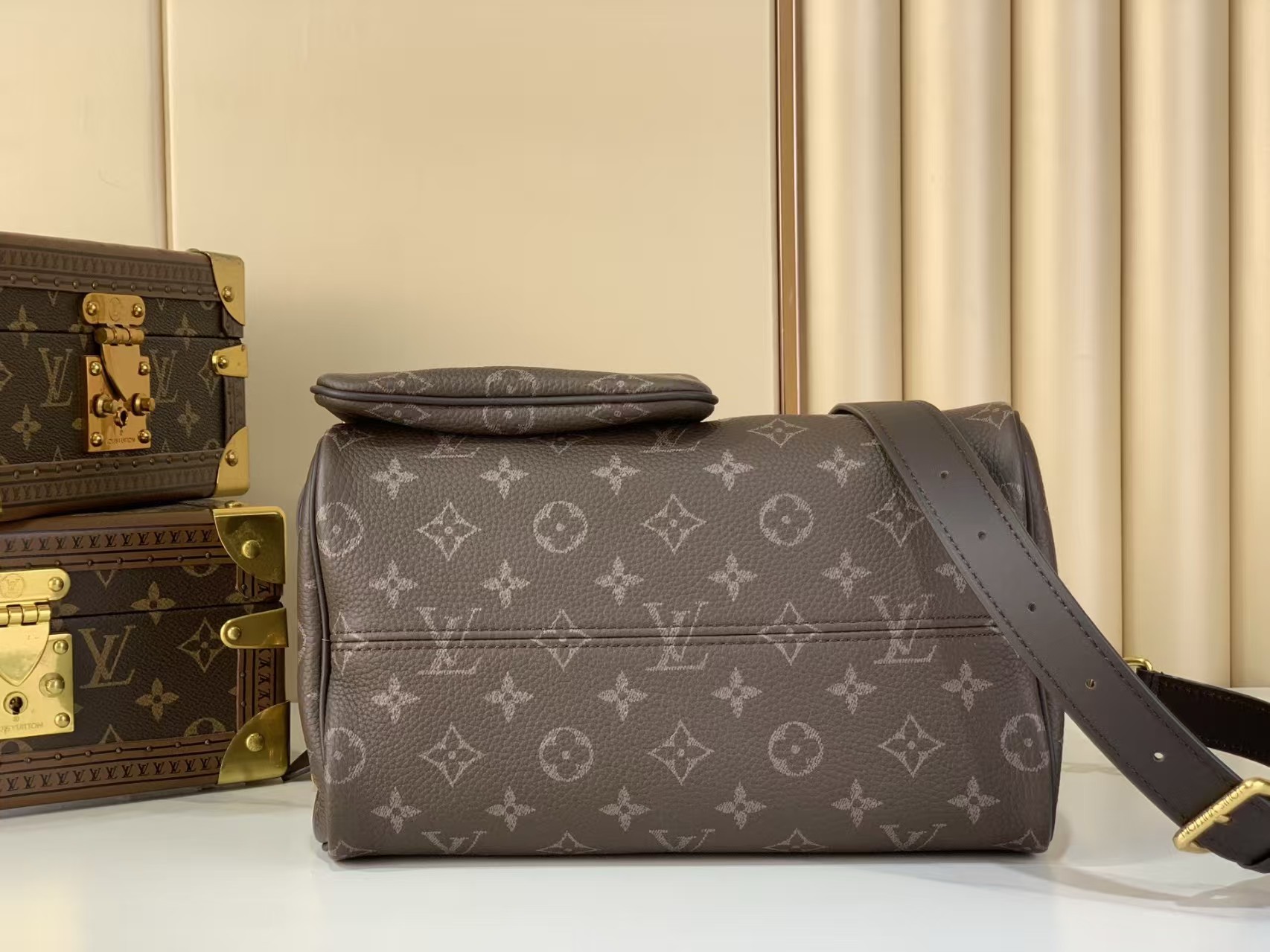 LOUIS VUITTON Speedy P9 Bandoulière 25 Coffee Bean