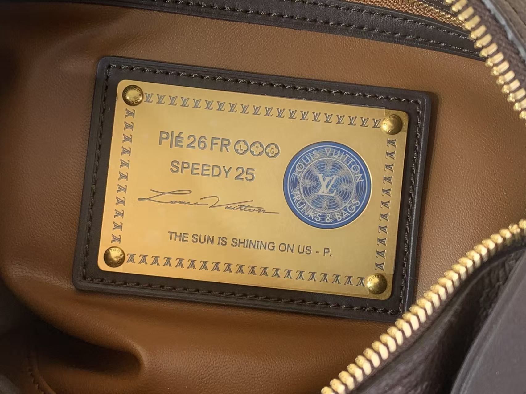 LOUIS VUITTON Speedy P9 Bandoulière 25 Coffee Bean
