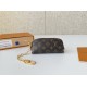 Louis Vuitton Lipstick Makeup Storage Bag - Brown