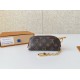 Louis Vuitton Lipstick Makeup Storage Bag - Brown