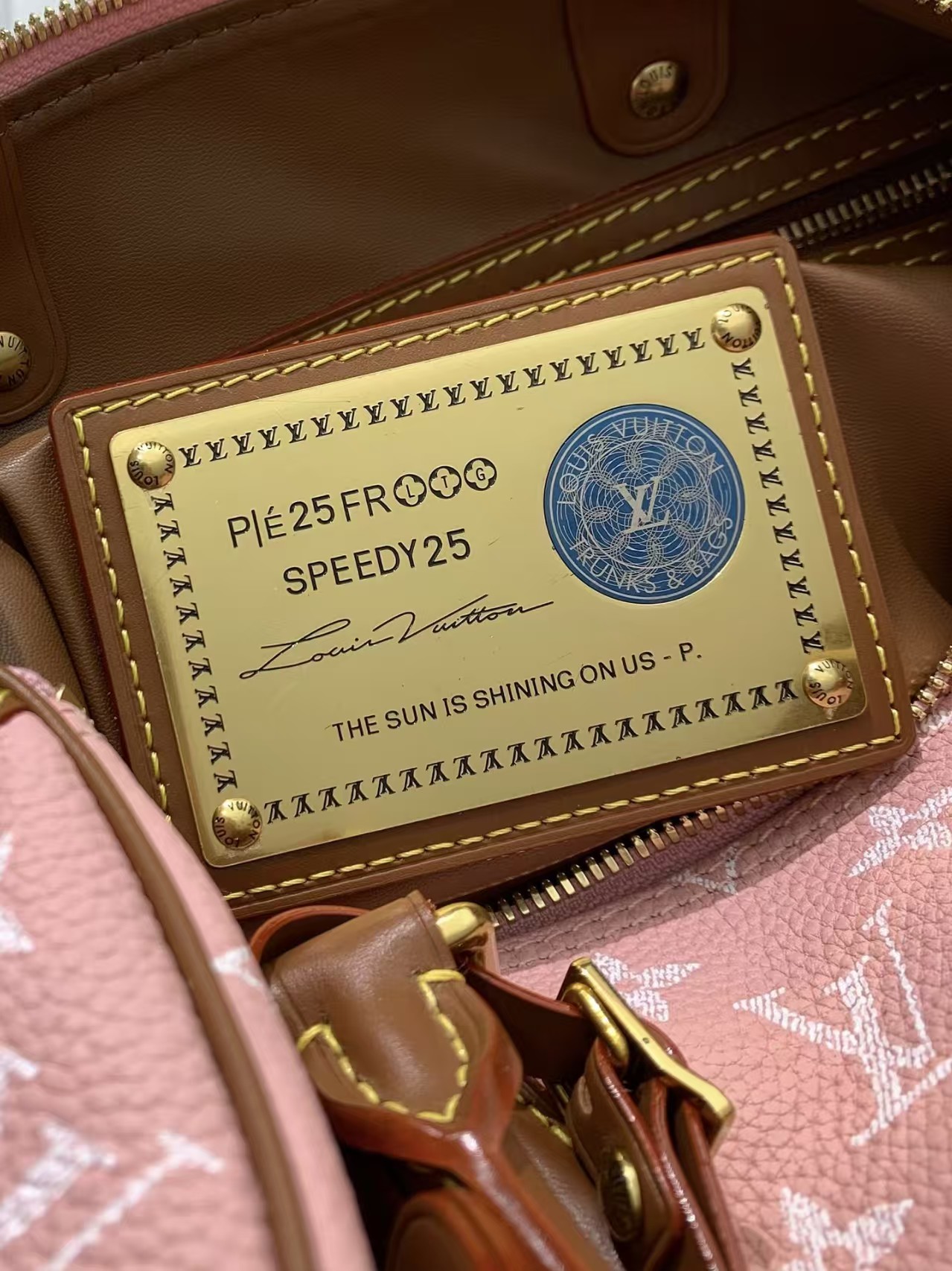 Louis Vuitton Speedy P9 Bandoulière 25 Damoflage Pink Sakura