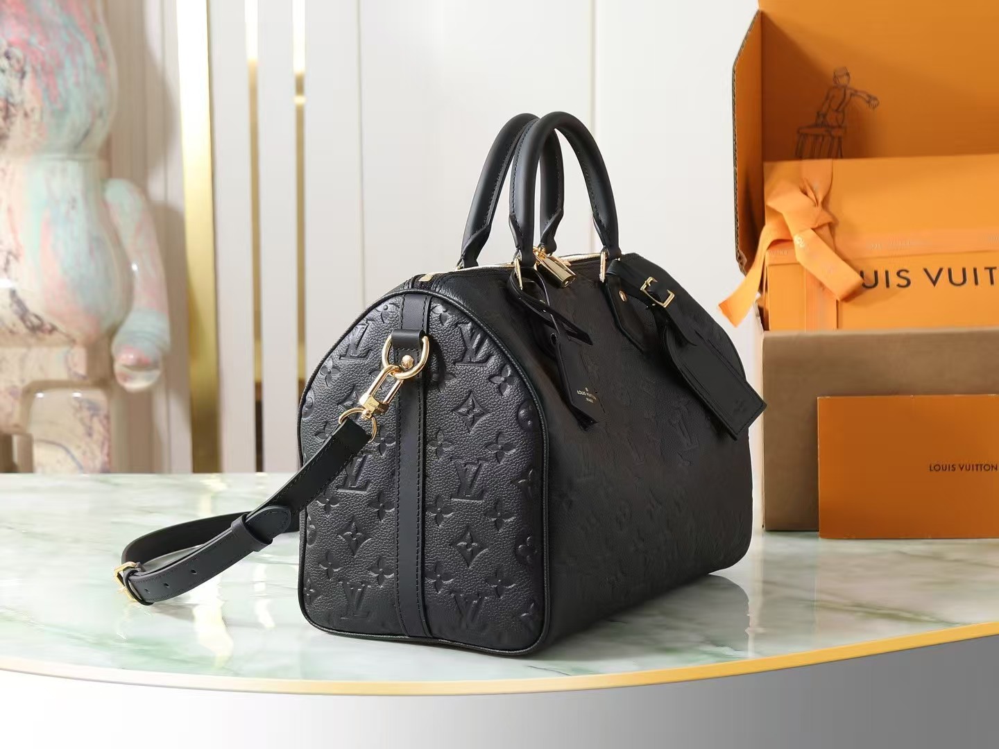 Louis Vuitton LV Soft Speedy 30 Monogram Empreinte