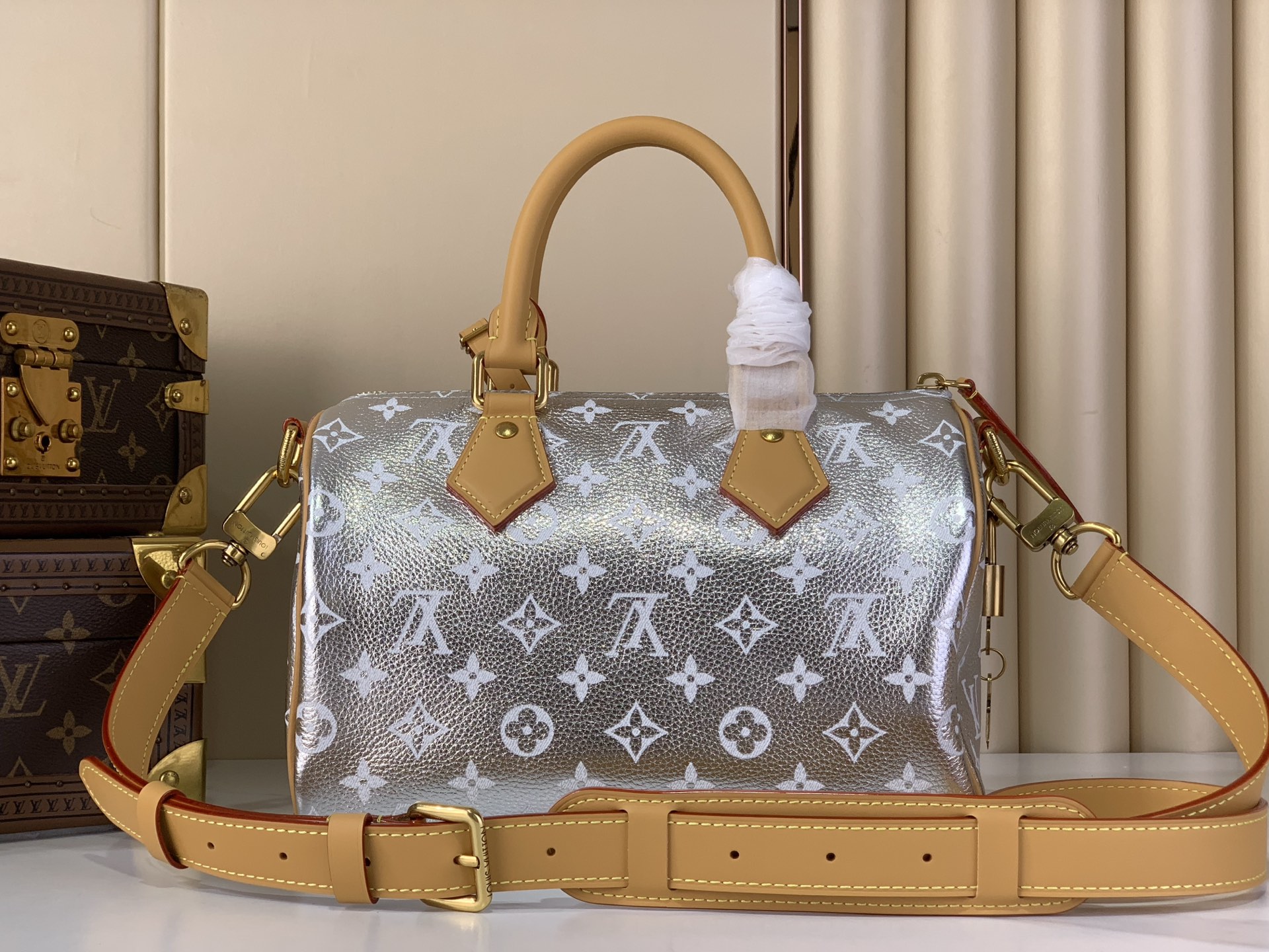 Louis Vuitton Speedy P9 Bandoulière 25 Silver