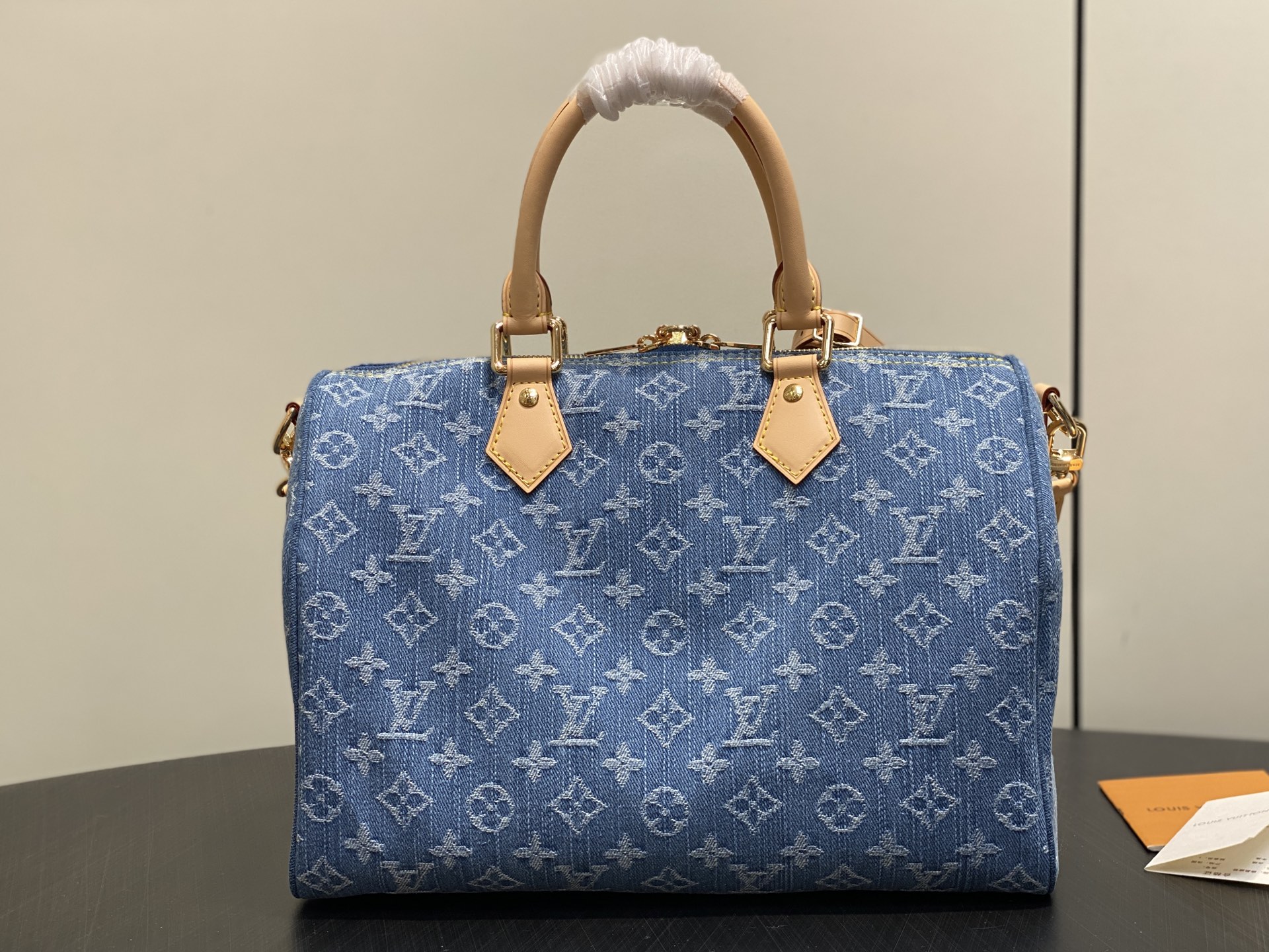 Louis Vuitton Speedy Soft 30 Monogram Denim