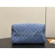 Louis Vuitton Speedy Soft 30 Monogram Denim