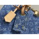 Louis Vuitton Speedy Soft 30 Monogram Denim