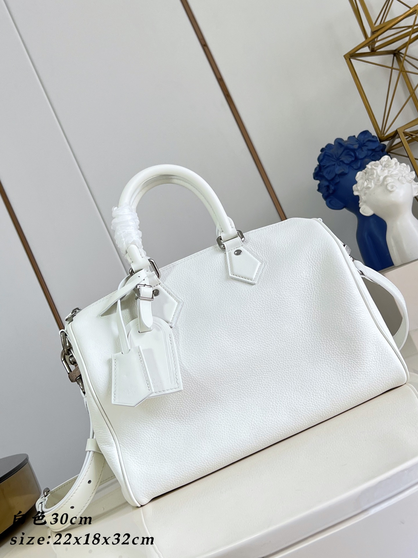Louis Vuitton Speedy Bandoulière 30 White