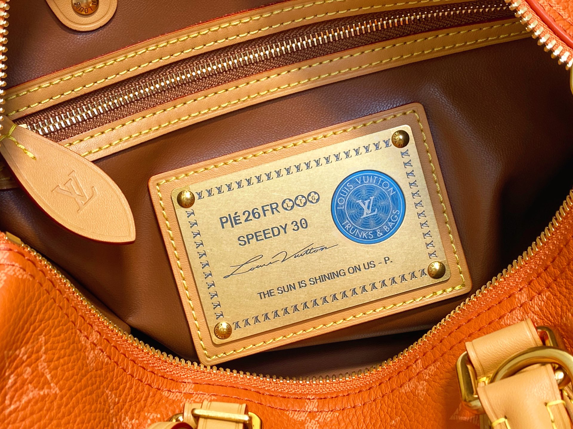  Louis Vuitton Speedy P9 Bandouliere 30 Orange
