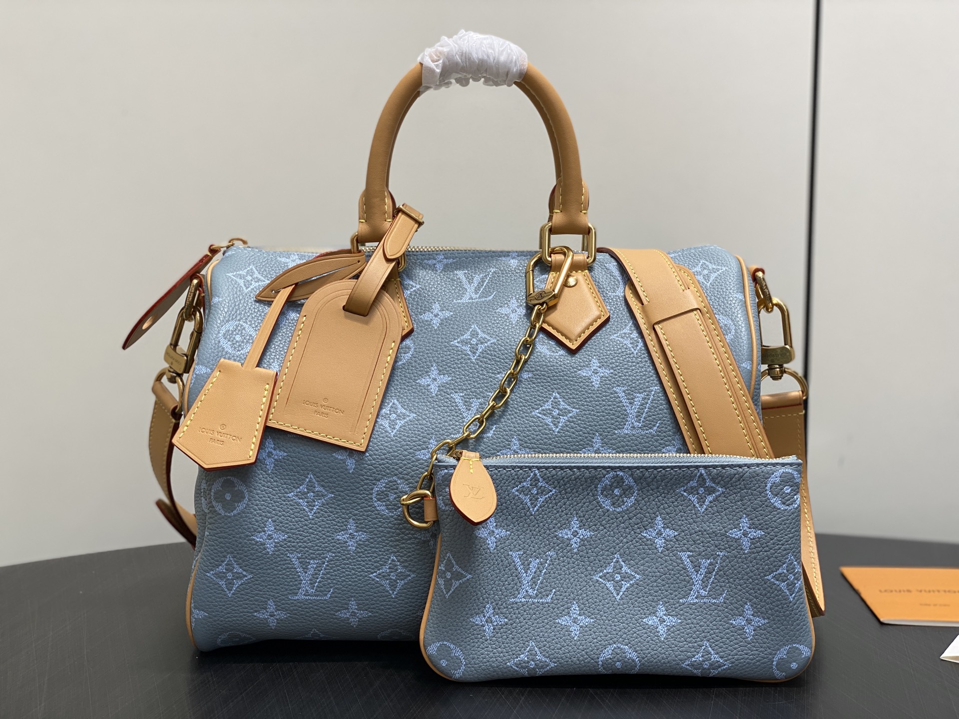  Louis Vuitton Speedy P9 Bandouliere 30 Blue
