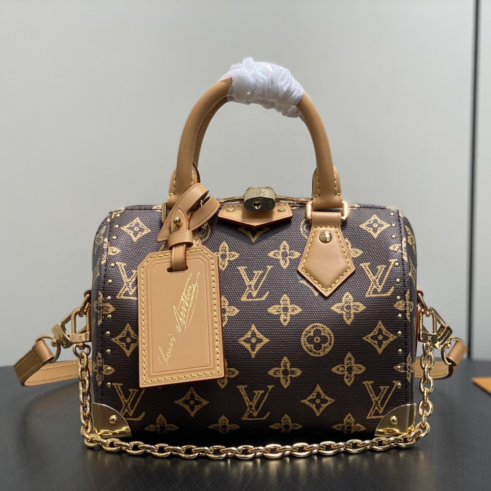 Louis Vuitton Speedy Trunk 20 Other Monogram Canvas